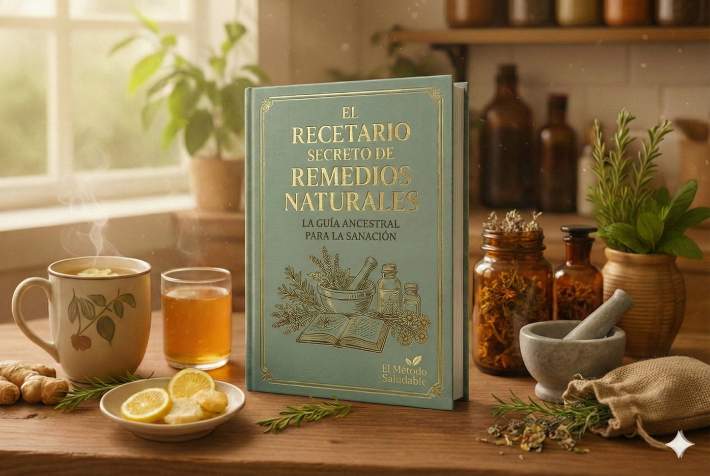 Libro Digital - El Recetario Secreto de Remedios Naturales - La Guia Ancestral para la Sanacion